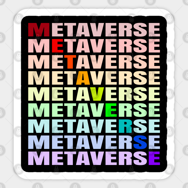 Metaverse Rainbow Sticker by RongWay